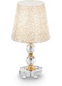 stolní lampa Ideal lux Queen TL1 077734 1x60W E27 - romantická elegance