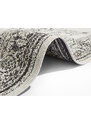 NORTHRUGS - Hanse Home koberce Kusový koberec Twin Supreme 104137 Black/Cream – na ven i na doma - 200x290 cm