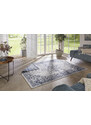 NORTHRUGS - Hanse Home koberce Kusový koberec Twin Supreme 104138 Blue/Cream – na ven i na doma - 160x230 cm