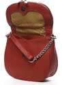 David Jones Luxusní kabelka přes rameno Celeste, červená