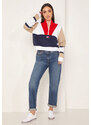 Tommy Hilfiger Tommy Jeans dámský vícebarevný svetr