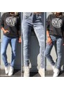 V&V Oboustranné skinny jeans 2v1