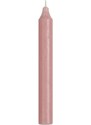 IB LAURSEN Vysoká svíčka Rustic Rosé 18 cm