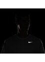 Nike M NK DF RUN TOP SS WHITE/WHITE/REFLECTIVE SILV