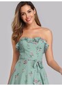 Letní květinové šaty Ever-Pretty EP07242MG Zelená Mint