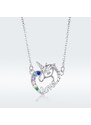 Royal Fashion náhrdelník Jednorožec Unicorn SCN348