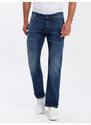Cross jeans pánské džíny Antonio rovný střih E 161-132 modré