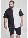 UC Men Oversize tričko Harlekýn blk/wht