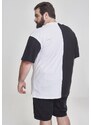 UC Men Oversize tričko Harlekýn blk/wht