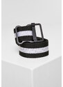 Urban Classics Accessoires Easy Belt s pruhy černo/bílý