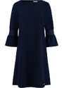 numoco Tmavě modré šaty s krajkou model 6323925
