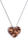 Dřevěný přívěsek BeWooden Love Pendant na krk