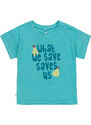 Boboli Dětské tričko Záchránce modré Organic