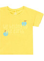 Boboli Dětské tričko Děti Země žluté Organic