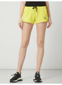 Calvin Klein dámské žluté kraťasy EMBROIDERY REGULAR SHORT