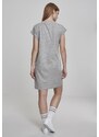 UC Ladies Dámské želvové šaty s prodlouženým ramenem šedé