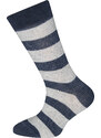 Ewers Dětské ponožky Fotbalové Trio (3 páry) modrošedé