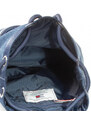 Tommy Hilfiger Tommy Jeans dámský tmavě modrý denim batoh HERITAGE DENIM BACKPACK