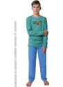 CALVI Chlapecké pyžamo krátký rukáv (různé barvy)