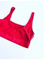 Victoria's Secret Victoria's Secret PINK Ultimate Red stylová sportovní podprsenka Gym to Swim - S / Červená / Victoria's Secret