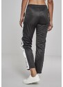 UC Ladies Dámské teplákové kalhoty s knoflíky blk/wht/blk