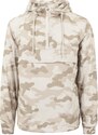 UC Men Camo Pull Over Windbreaker sandcamo