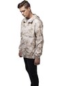 UC Men Camo Pull Over Windbreaker sandcamo