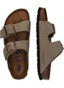 BIRKENSTOCK Sandály 'Arizona' šedobéžová