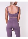 Gymclothes Sportovní set Ribbed Dark Purple