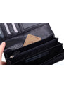 Dámská kožená peněženka Segali SG - 28 černá