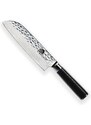 nůž SANTOKU 7" (170 mm) Dellinger Tsuchime Professional Damascus