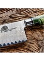 Kiritsuke / Chef 8" (200mm) Dellinger LADDER-Green Professional Damascus