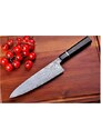 nůž Gyuto / Chef 8,5" Dellinger Octagonal Ebony Wood