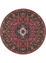 Nouristan - Hanse Home koberce Kruhový koberec Mirkan 104095 Red - 160x160 (průměr) kruh cm