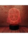 3D LED Lampička Darth Vader Star Wars