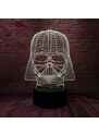 3D LED Lampička Darth Vader Star Wars