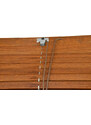 Dřevěná roleta - barva třešeň 90x250 cm