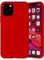 Ochranný kryt pro iPhone 11 Pro - Mercury, Silicone Red