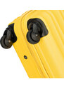 Střední zavazadlo Wittchen, žlutá, ABS