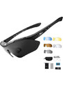 Rockbros SPORT POL1000 černá sportovní sluneční brýle s výměnnými skly souprava
