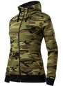 MALFINI Camo Zipper Mikina dámská