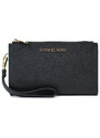 Michael Kors Peněženka Jet Set Saffiano Wristlet Black