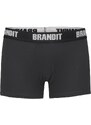 Brandit Boxerky Logo 2er Pack wht/blk