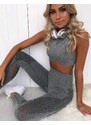 Gymclothes Sportovní set Base Mesh - Grey