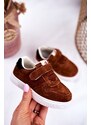 Kesi Children's Sneakers Brown Trelmo