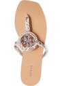 GUESS žabky Zali Logo T-strap Sandals, 12782-37.5