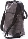 Dámský batoh a kabelka Canvas 4558 šedý Jennifer Jones