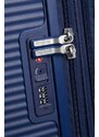 American Tourister Kabinový cestovní kufr Soundbox EXP 35,5/41 l tmavě modrá