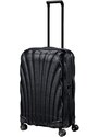 Samsonite Skořepinový cestovní kufr C-lite Spinner 68 l černá