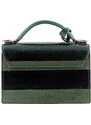 Luxusní kabelka JADISE, Lily Snake zelená